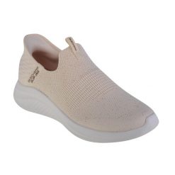 Buty sportowe Sneakersy damskie, Slip-Ins Ultra Flex 3.0-Shiny Night. Białe obuwie sportowe Skechers, bez zapięcia, trekkingowe, Skechers Sport. Za 379.99 zł.