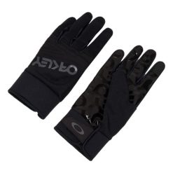 Rękawice zimowe unisex Oakley Factory Pilot Core Glove. Czarne rękawiczki Oakley, bez wzorów, sportowe. Za 231.50 zł.