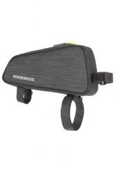 Torba rowerowa Urbancase. Czarne torby na ramię ROCKBROS, bez wzorów, z tkaniny, na ramię, bez dodatków. Za 54.99 zł.