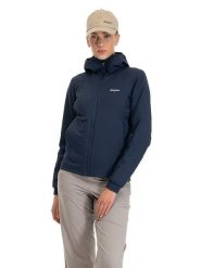 Bergans Kurtka funkcyjna "Holo" w kolorze granatowym rozmiar: L. Niebieskie kurtki sportowe Bergans, l, bez wzorów, bez kaptura, outdoorowe. Za 368.96 zł.