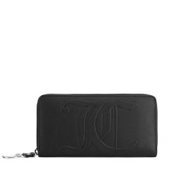 Portfel damski Juicy Couture. Czarne portfele Juicy Couture, bez wzorów. Za 149.99 zł.