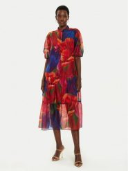 Ted Baker Sukienka koszulowa Miru 275588 Kolorowy Loose Fit. Sukienki Ted Baker, bez wzorów, z syntetyku, bez kołnierzyka, bez ramiączek, koszulowe. Za 589.99 zł.
