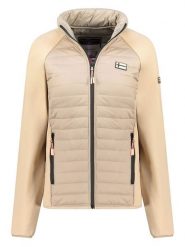 Geographical Norway Kurtka funkcyjna w kolorze beżowym rozmiar: XL. Brązowe kurtki sportowe Geographical Norway, xl, bez wzorów, bez kaptura, outdoorowe. Za 169.95 zł.