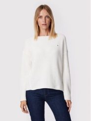 Tommy Hilfiger Sweter WW0WW42050 Granatowy Regular Fit. Niebieskie swetry TOMMY HILFIGER, xxl, bez wzorów, z syntetyku, bez ramiączek. Za 289.99 zł.