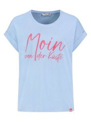 Eight2Nine Koszulka w kolorze błękitnym rozmiar: XXL. Niebieskie bluzki Eight2Nine, xxl, bez wzorów, z bawełny, bez kołnierzyka, bez ramiączek. Za 43.99 zł.