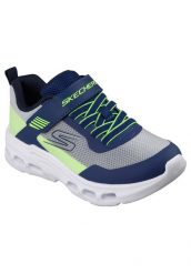 Buty SKECHERS GLIDE STEP DRIFT Niebieski. Niebieskie trekkingi Skechers, z materiału, trekkingowe. Za 193.99 zł.