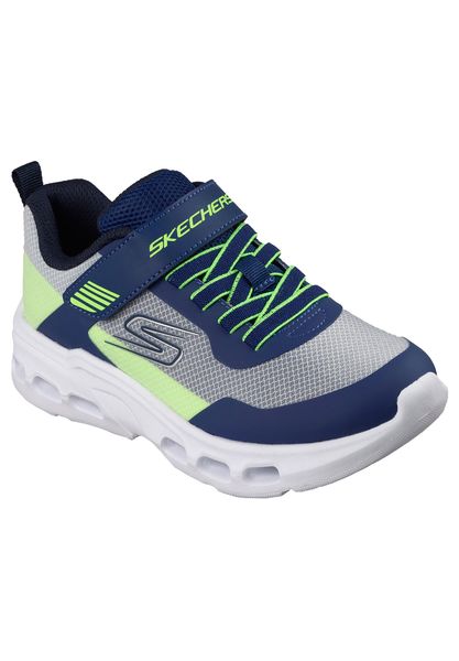 Buty SKECHERS GLIDE STEP DRIFT Niebieski. Niebieskie trekkingi Skechers, z materiału, trekkingowe. Za 193.99 zł.