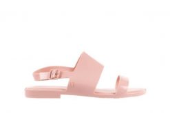 Sandały Melissa Classy Ad Light Pink, Róż, Guma - 35-36. Czerwone sandały Melissa, bez wzorów, z gumy, bez obcasa, na obcasie, bez zapięcia. W wyprzedaży za 89.10 zł.