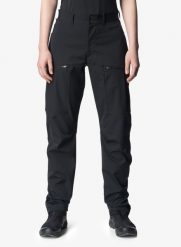 Spodnie trekkingowe damskie Houdini More Pants. Czarne spodnie narciarskie Houdini, l, bez wzorów, z materiału, trekkingowe. Za 856.89 zł.