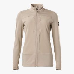 Bluza polarowa Wędrówki damska Swedemount Trondheim Wind Mid Layer Full Zip. Brązowe bluzy SWEDEMOUNT, na zimę, bez wzorów, z polaru, bez kaptura. Za 249.99 zł.