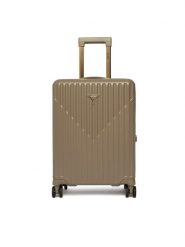 Guess Walizka kabinowa Centennial Travel TWHN96 75983 Beżowy jasny. Brązowe walizki Guess, z aplikacjami. Za 1,089.00 zł.