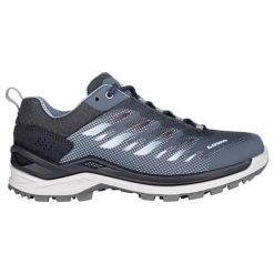 Buty trekkingowe damskie Lowa Ferrox Gtx. Niebieskie trekkingi Lowa, z materiału, trekkingowe. Za 776.75 zł.