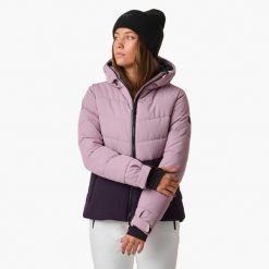 Kurtka narciarska kobieca Swedemount Vail Ski Jacket wodoodporna. Fioletowe kurtki narciarskie SWEDEMOUNT, bez wzorów, bez kaptura, narciarskie. Za 447.00 zł.