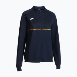 Bluza do biegania damska Joma Record III Full Zip. Niebieskie bluzy Joma, s, bez wzorów, bez kaptura. Za 129.99 zł.
