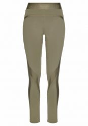 Damskie legginsy Lascana Performance. Zielone legginsy LASCANA ACTIVE, l, bez wzorów, z lycry. Za 323.50 zł.