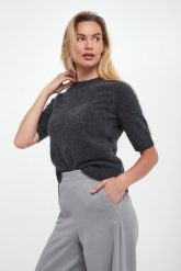 Sweter damski wełniany Jim MARELLA MONOCHROME. Swetry Marella, s, bez wzorów, z wełny, bez ramiączek. Za 1,289.00 zł.