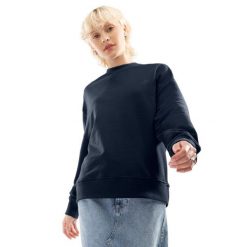 Bluza dresowa Lifestyle damska SIROKO Bluemarine-W. Niebieskie bluzy SIROKO, xl, bez wzorów, z dresówki, bez kaptura. W wyprzedaży za 97.00 zł.