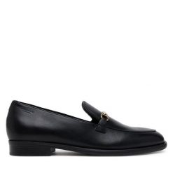 Lordsy Vagabond Shoemakers. Czarne lordsy Vagabond Shoemakers, bez wzorów, bez obcasa, bez zapięcia. Za 399.99 zł.