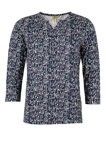 Roadsign Bluzka w kolorze granatowo-białym rozmiar: S. Białe bluzki Roadsign, s, bez wzorów, z wiskozy, bez kołnierzyka, bez ramiączek. Za 60.73 zł.