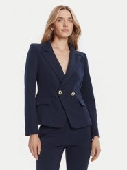 Rinascimento Marynarka CFC0126221003 Granatowy Slim Fit. Niebieskie marynarki i żakiety Rinascimento, xl, bez wzorów, z syntetyku. Za 719.99 zł.