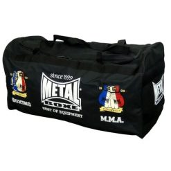 Torba sportowa Metal Boxe Club. Czarne torby na ramię METAL BOXE, bez wzorów, z materiału, sportowe, na ramię, duże, bez dodatków. Za 310.50 zł.