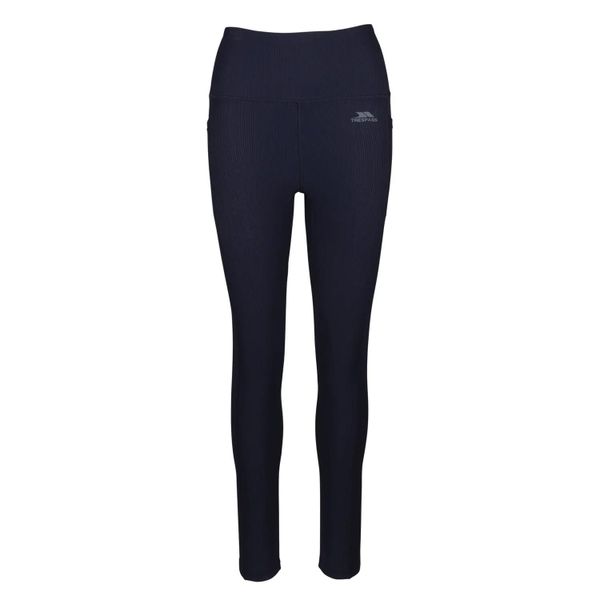 Legginsy Damskie Basca. Niebieskie legginsy Trespass, s, bez wzorów, z elastanu, długie. Za 114.99 zł.