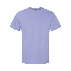 Koszulka Unisex Dla Dorosłych Softstyle Midweight. Fioletowe bluzki GILDAN, xl, bez wzorów, sportowe, bez kołnierzyka, bez ramiączek. Za 33.99 zł.