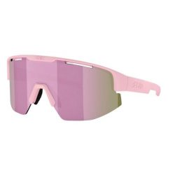 Okulary przeciwsłoneczne Bliz Matrix Small matte powder pink/brown/rose. Czerwone okulary przeciwsłoneczne BLIZ, bez wzorów, sportowe. Za 375.20 zł.