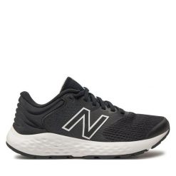 Buty do biegania New Balance. Czarne obuwie sportowe New Balance, bez zapięcia, do biegania. Za 179.99 zł.
