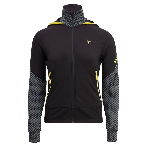 Bluza damska z kapturem Silvini Artica. Czarne bluzy Silvini, xs, bez wzorów, z elastanu, z kapturem. Za 380.50 zł.