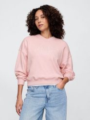 GAP Bluza w kolorze jasnoróżowym rozmiar: M. Różowe bluzy GAP, m, bez wzorów, bez kaptura. Za 136.45 zł.