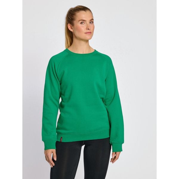 Bluza damska Hummel Red Classic. Zielone bluzy Hummel, s, bez wzorów, z bawełny, bez kaptura. Za 163.10 zł.