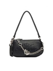 Juicy Couture Torebka CEO-BIJXT8994WVP Czarny. Czarne torebki klasyczne Juicy Couture, bez wzorów, z materiału, bez dodatków. Za 249.99 zł.