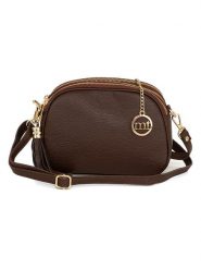 Mia Tomazzi Skórzana torebka "Gradisca" w kolorze ciemnobrązowym - 22 x 16 x 7 cm rozmiar: onesize. Brązowe torby na ramię Mia Tomazzi, bez wzorów, z materiału, na ramię, bez dodatków. Za 217.99 zł.