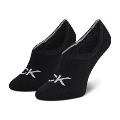 Skarpety stopki damskie Calvin Klein. Czarne skarpety Calvin Klein, bez wzorów. Za 34.99 zł.