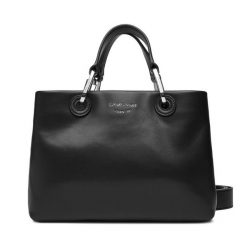 Torebka Emporio Armani. Czarne torebki klasyczne Emporio Armani, bez wzorów, bez dodatków. Za 2,199.00 zł.