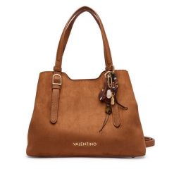 Torebka Valentino. Brązowe torebki klasyczne Valentino, bez wzorów, bez dodatków. Za 749.99 zł.