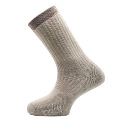 Skarpety sportowe z wełny Merino Teko ecoHIKE Light Half Cushion 2.0. Szare skarpety TEKO, bez wzorów, z wełny. Za 70.00 zł.