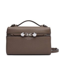 Torebka Tory Burch. Szare listonoszki Tory Burch, bez wzorów, bez dodatków. Za 1,609.00 zł.