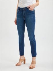 Orsay Dżinsy - Skinny fit - w kolorze niebieskim rozmiar: 34. Niebieskie jeansy Orsay, bez wzorów. Za 57.20 zł.