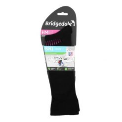 Skarpety narciarskie Bridgedale Ski Race. Czarne skarpety Bridgedale, bez wzorów. Za 64.99 zł.
