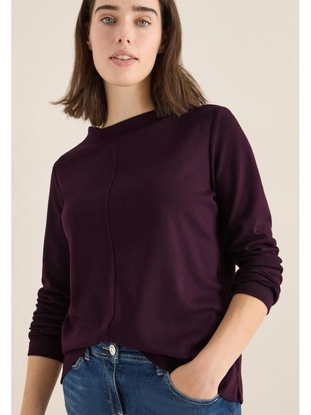 Cecil Koszulka w kolorze fioletowym rozmiar: XXL. Różowe bluzki Cecil, xxl, bez wzorów, z bawełny, bez kołnierzyka, bez ramiączek. Za 122.09 zł.