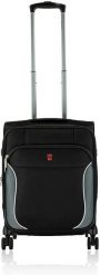 Traveller Expand Walizka podróżna na kółkach w kolorze czarnym. Czarne walizki Erima, bez wzorów. Za 392.99 zł.