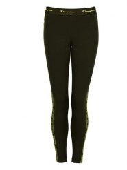 Legginsy fitness damskie. Zielone legginsy Champion, s, bez wzorów, z bawełny. Za 103.00 zł.
