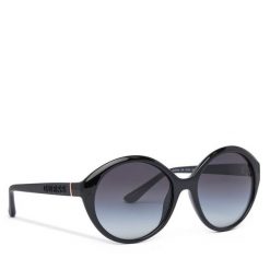 Okulary przeciwsłoneczne Guess. Czarne okulary przeciwsłoneczne Guess, z aplikacjami. Za 269.99 zł.