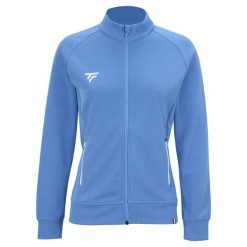 Damska bluza dresowa Tecnifibre Team. Niebieskie bluzy TECNIFIBRE, bez wzorów, z dresówki, bez kaptura. W wyprzedaży za 274.00 zł.