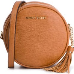 Torebka JENNY FAIRY - RC16399 Camel. Brązowe listonoszki Jenny Fairy, bez wzorów, ze skóry ekologicznej, bez dodatków. Za 59.99 zł.