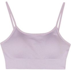 Damski Biustonosz Sportowy WSS24USBAF121. Fioletowe bielizna sportowa 4f, s, bez wzorów. Za 119.99 zł.