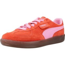 Buty PUMA YELLOW PALERMO Pomarańczowy. Czerwone trekkingi Puma, z tkaniny, trekkingowe. Za 267.99 zł.