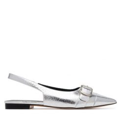 Baleriny Badura. Szare baleriny Badura, bez wzorów, bez obcasa. Za 299.99 zł.